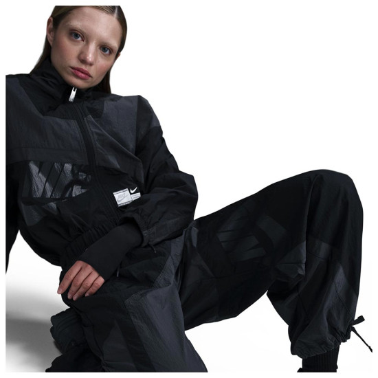 Nike Γυναικείο παντελόνι φόρμας Sportswear Street Mid-Rise Woven Open-Hem Pants